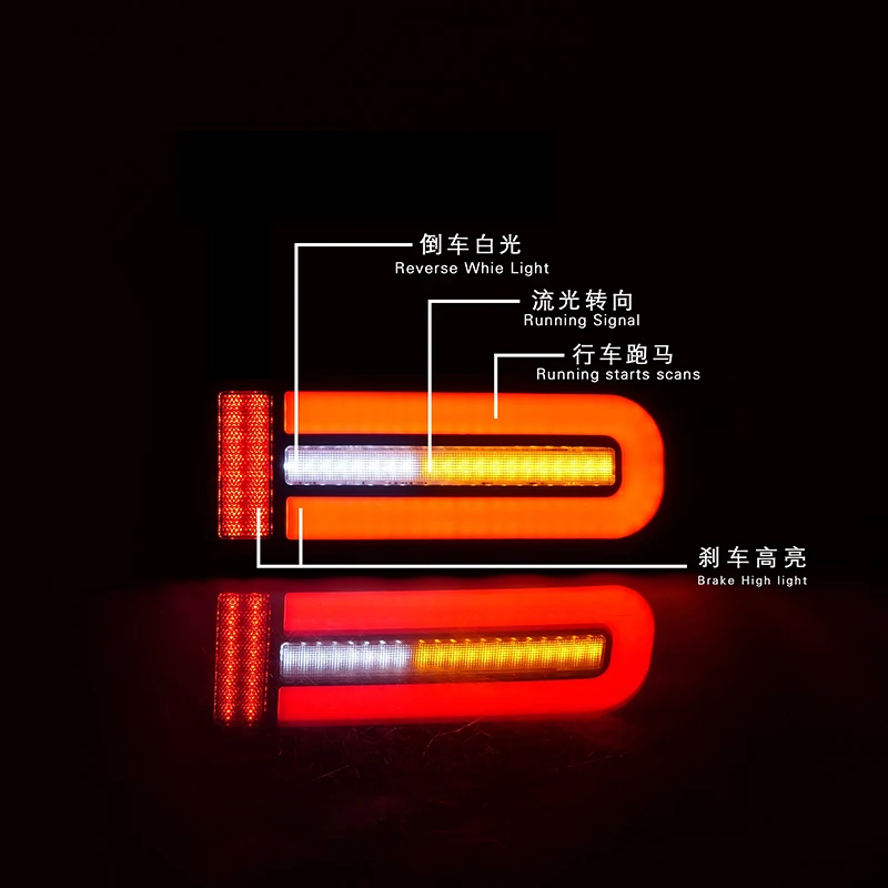 Pilotos traseros LED dinámicos para Suzuki Jimny JB64/JB74 2019-2024 - imagen 4