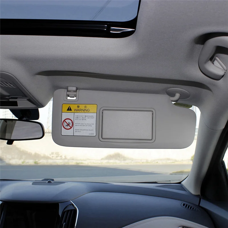 Viseras parasol grises con espejo para Chevrolet Cruze 2011-2016 - imagen 4