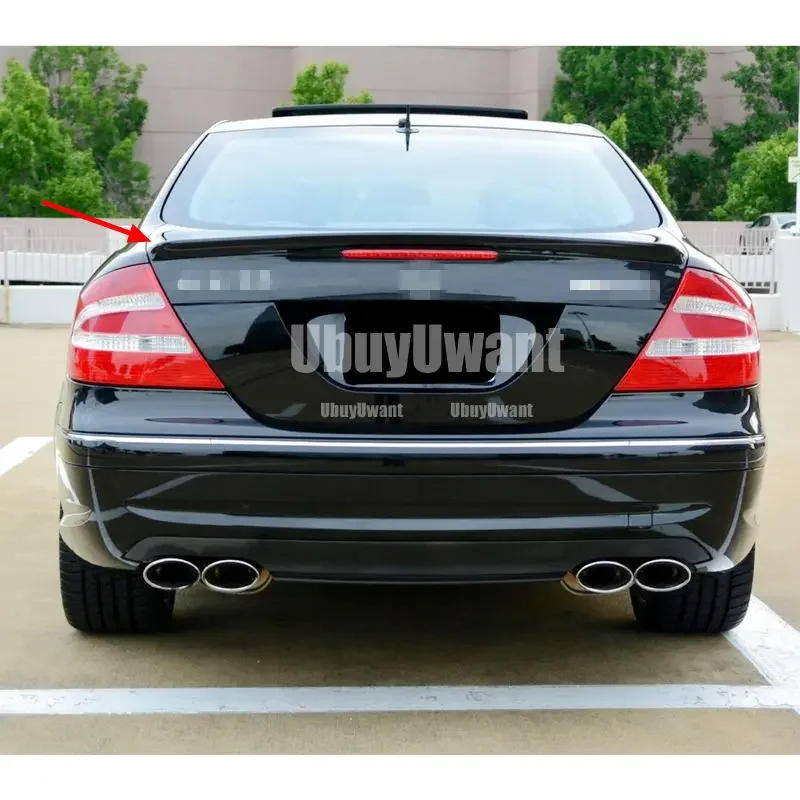 Alerón trasero Mercedes-Benz CLK W209 de fibra de carbono o FRP - imagen 4