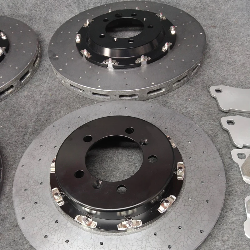 Discos de freno flotantes carbono-cerámicos para VW Golf y Tiguan