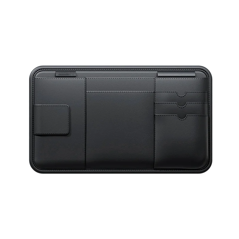 Organizador de visera AB56 para gafas, tarjetas y licencia – Coche - imagen 5