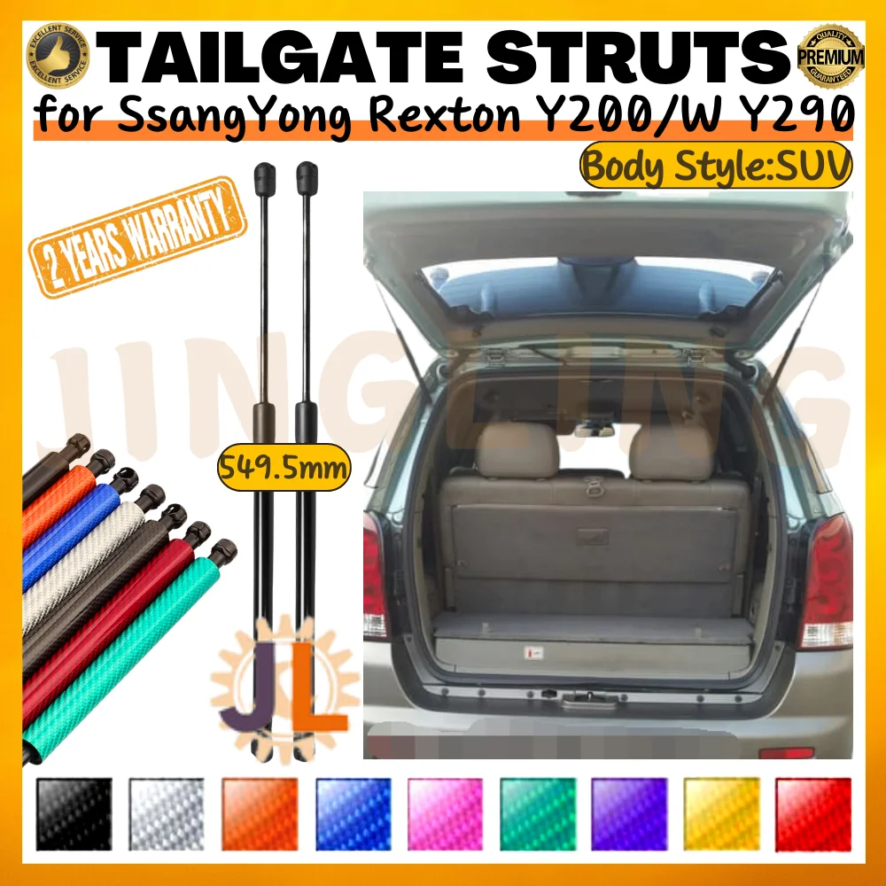 Amortiguador de maletero para SsangYong Rexton I 2001-2017