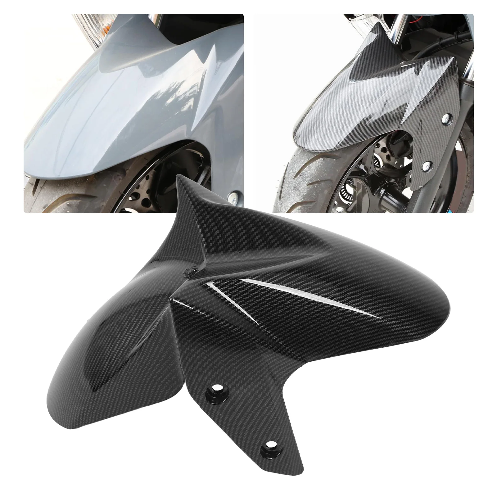 Guardabarros delantero de carbono para Yamaha NMAX 125/155 2020-2024