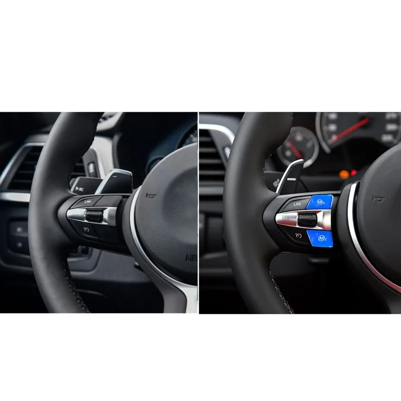 Botón de modos para volante de fibra de carbono BMW M3 F80/F82 - imagen 5