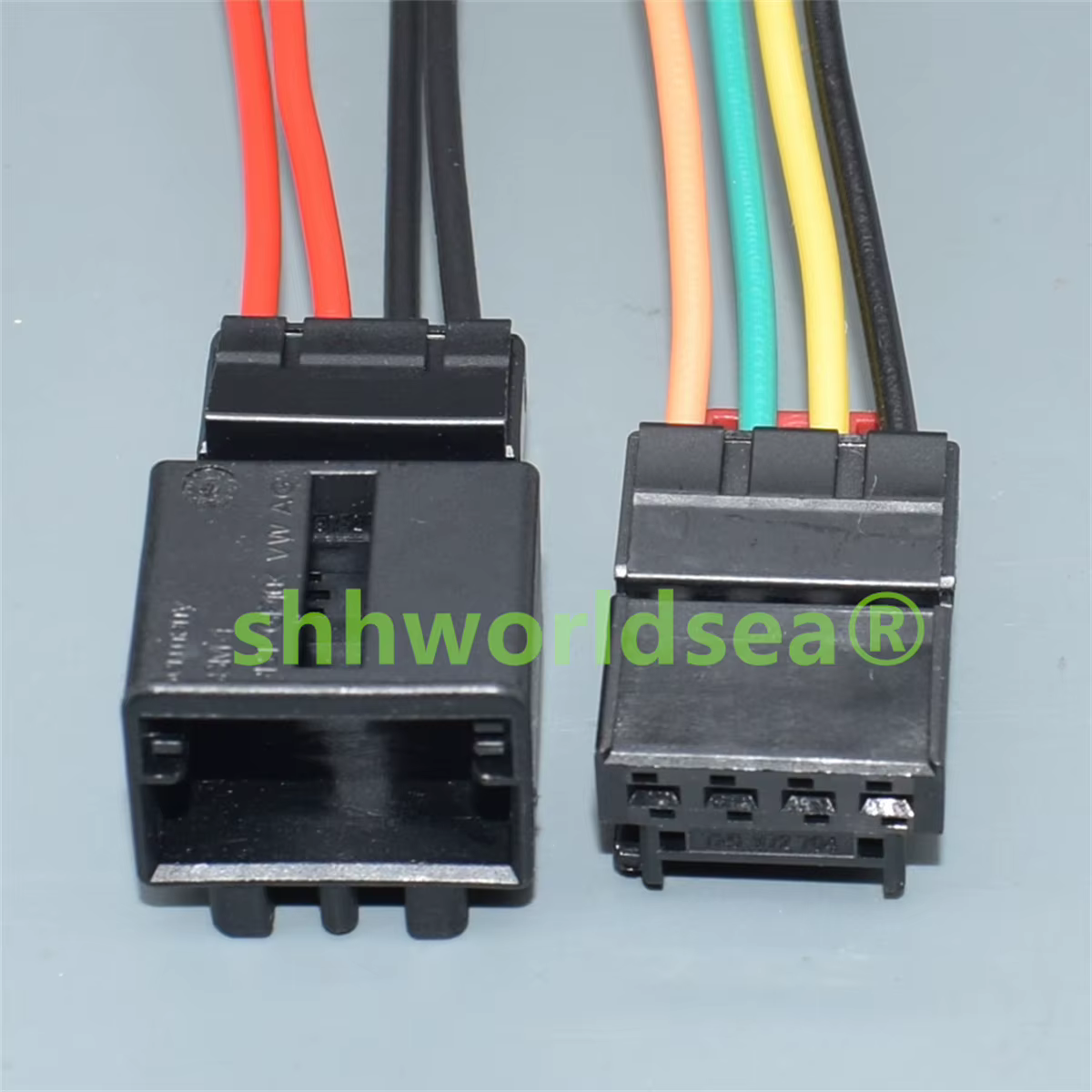 Conector eléctrico Shhworldsea 7N0 972 704 4 pines luces calefactor - imagen 3