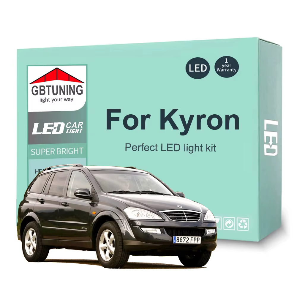 Kit bombillas LED interior CanBus – Ssangyong Kyron 2006-2015