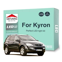 Kit bombillas LED interior CanBus – Ssangyong Kyron 2006-2015