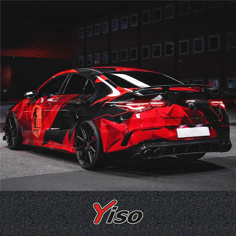 Kit alerón trasero fibra carbono CLA45 S W118 AMG – estilo GT aerodinámico - imagen 3