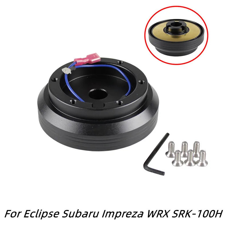 Cubo corto para volante deportivo Mitsubishi Eclipse y Subaru Impreza WRX