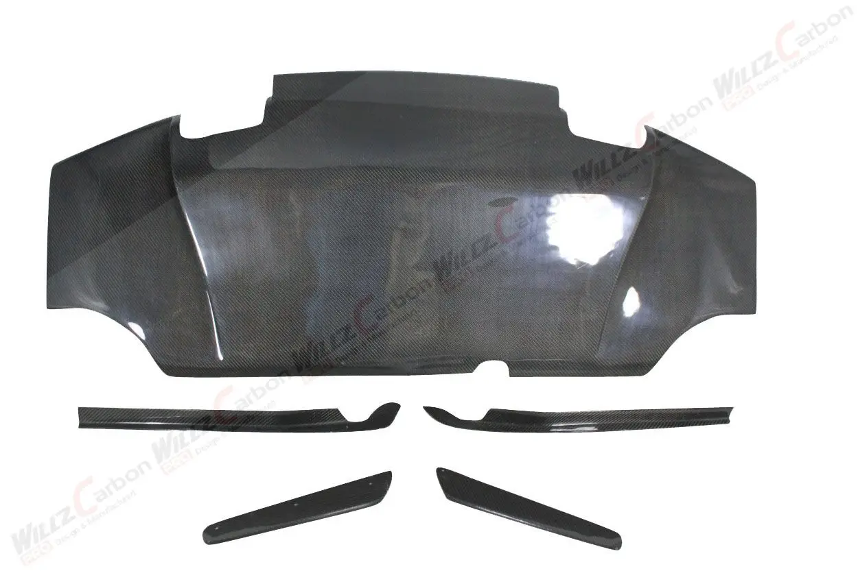 Labio trasero de carbono para Mitsubishi Lancer EVO X 2008-2015 - imagen 4