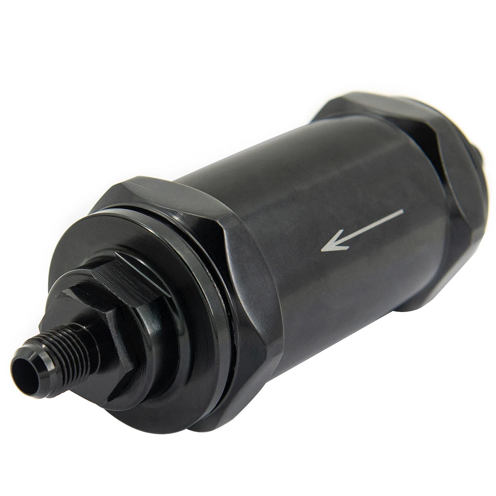 Filtro combustible E85 acero inoxidable AN6 AN8 AN10 - imagen 4