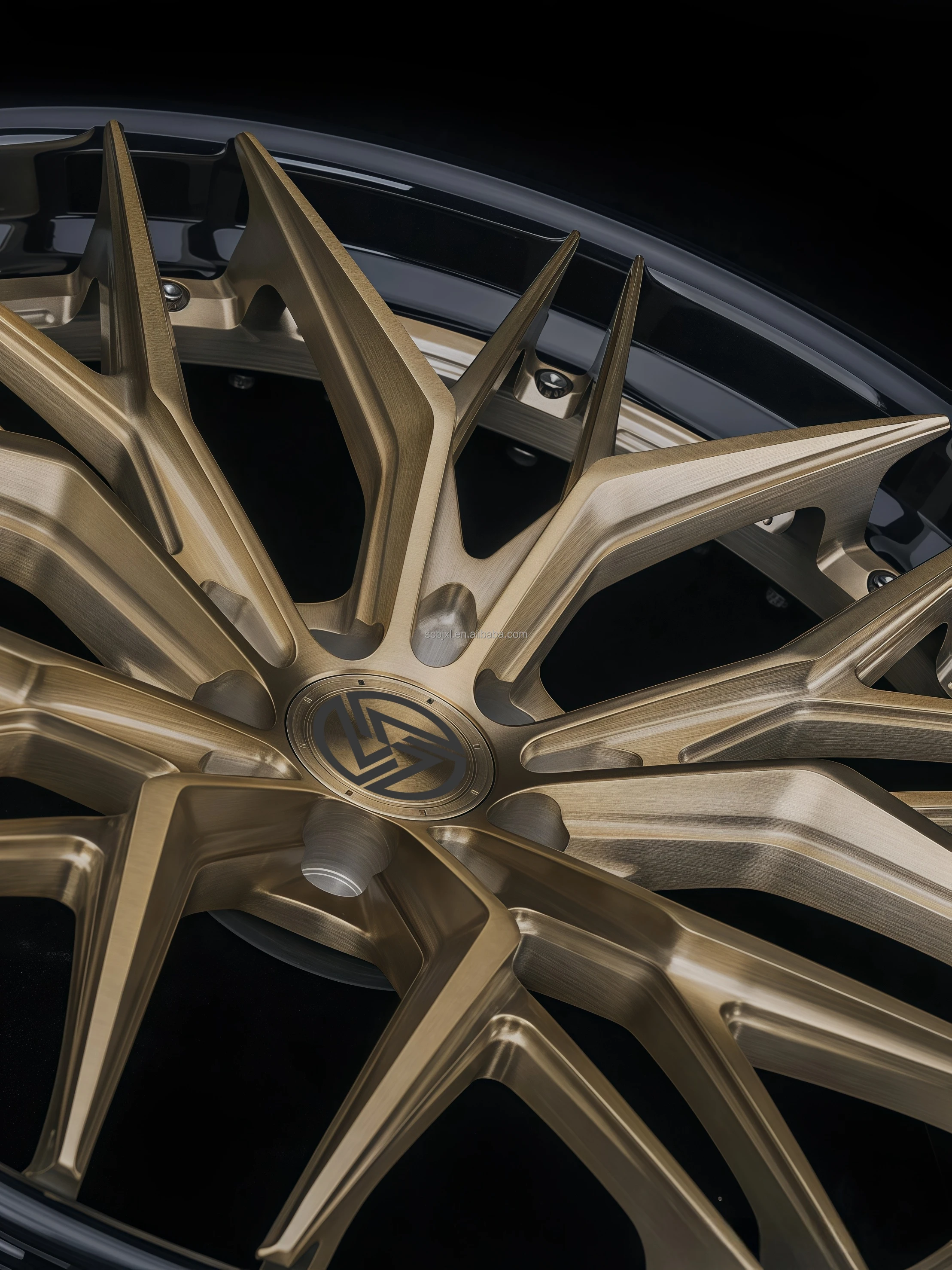 BJXL forjado de 2 piezas 5x114,3 5x130 5x127 para Mercedes C8 Ferrari llantas de aleación de aluminio personalizadas 16-24 pulgadas ruedas de coche forjadas de lujo - imagen 4