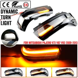 Luz intermitente dinámica LED para espejo del Pajero 2006-2019
