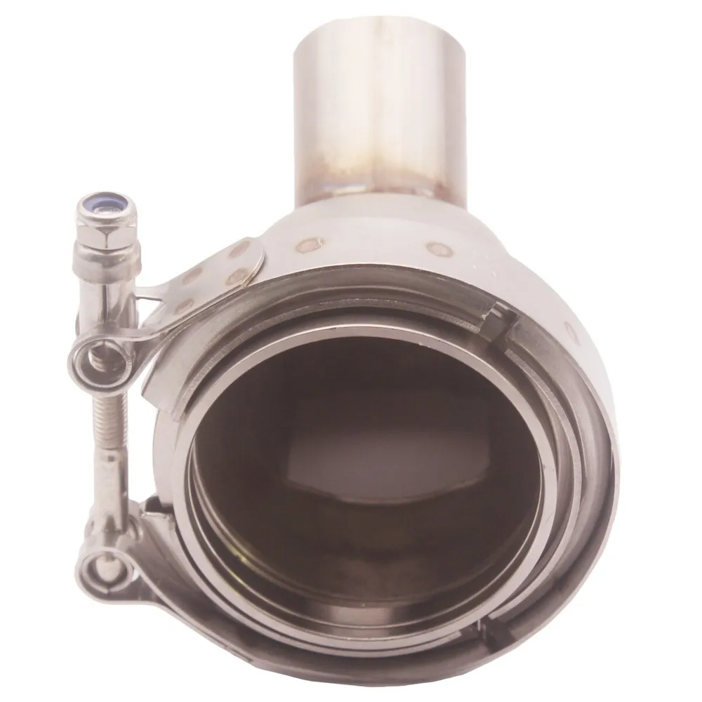 Brida Codo Adaptador Turbo T3/T4 2.5" 63mm con Abrazadera WG Fundido - imagen 5