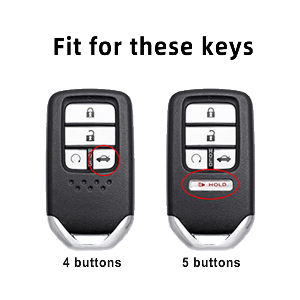 Funda para llave Honda de TPU 4/5 botones – CR-V, Pilot y Civic - imagen 2