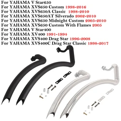 Silenciador escape doble tubo Yamaha V Star XVS 400 650 Dragstar