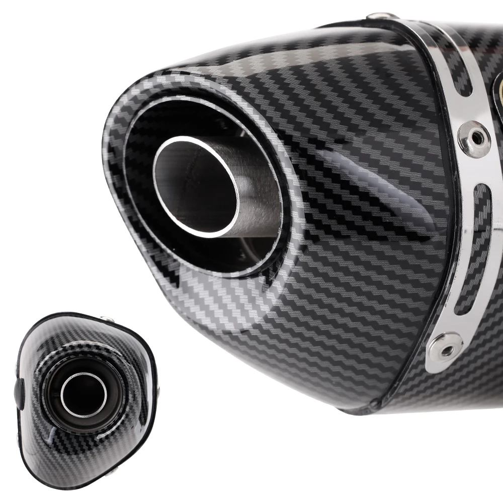 Silenciador de escape R77 con DB Killer para Yamaha MT07 FZ07 XSR700 - imagen 4