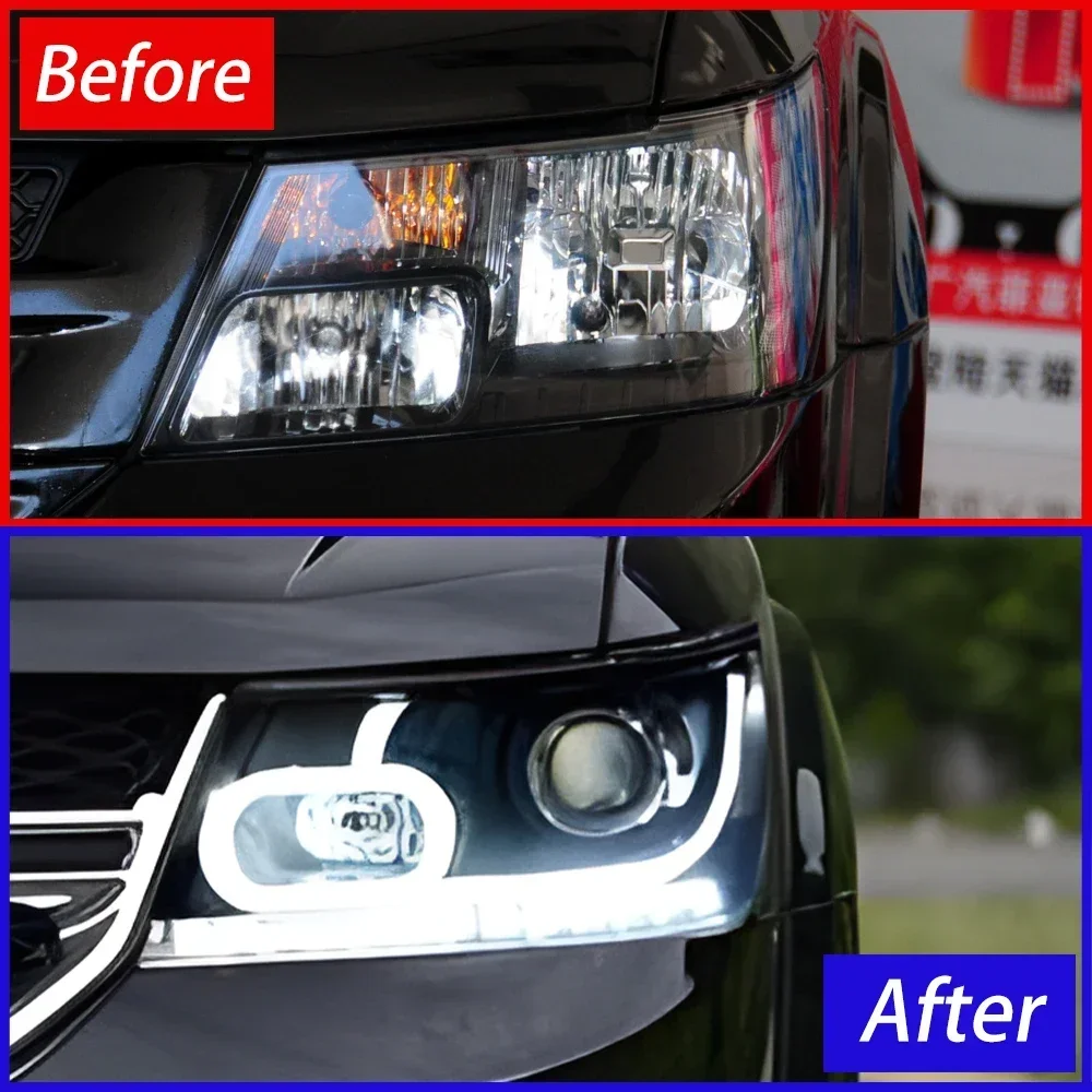 Faros delanteros LED Fiat Freemont 2012-2014 – kit completo xenón - imagen 5