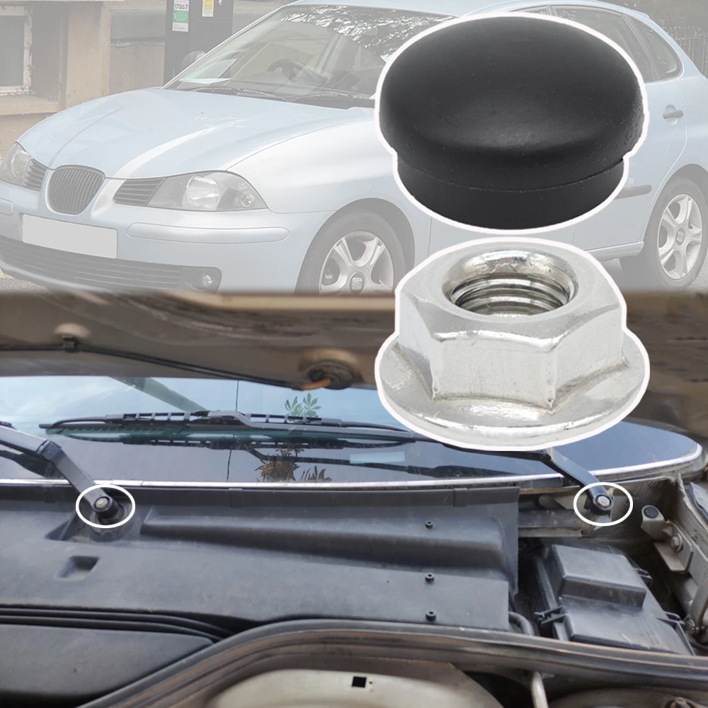 Brazo limpiaparabrisas delantero con fijaciones – Seat Ibiza 6L 6J