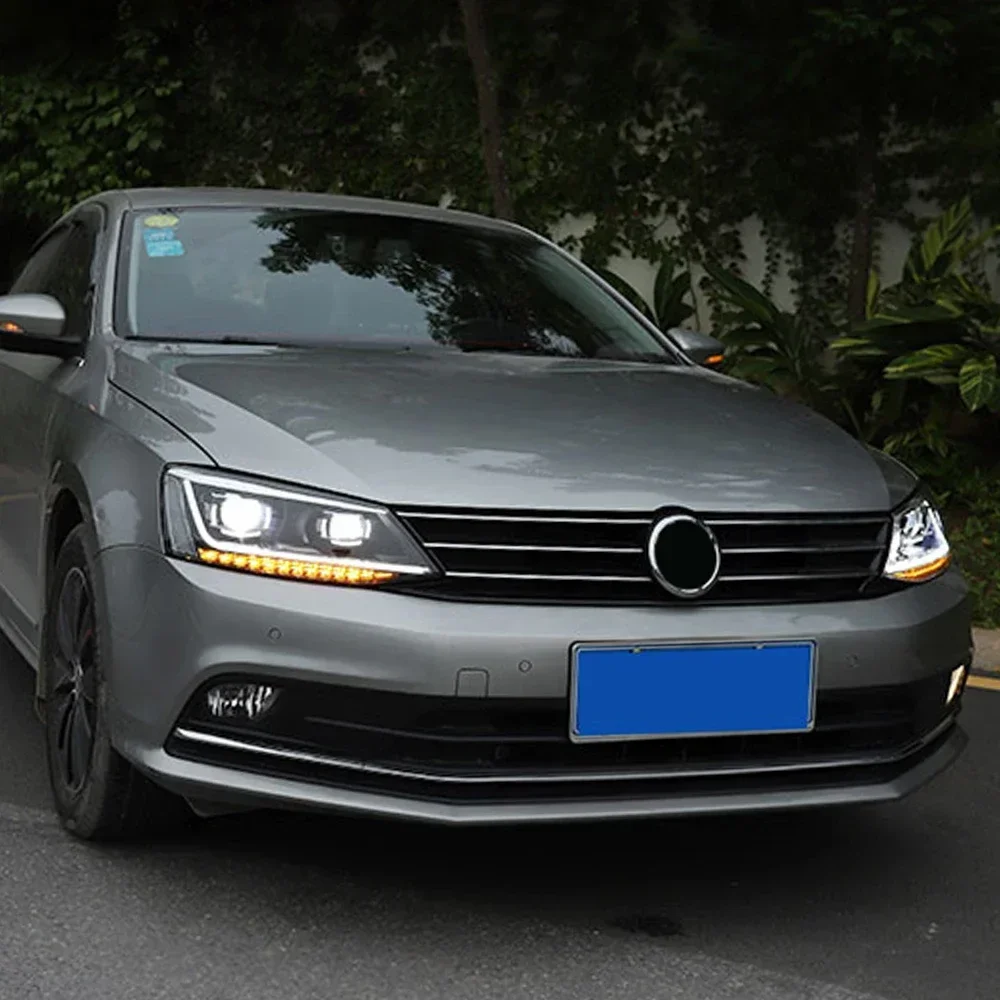 Faros delanteros LED VW Jetta Sagitar 2012-2018 - Kit Proyector Magotan B8 - imagen 2