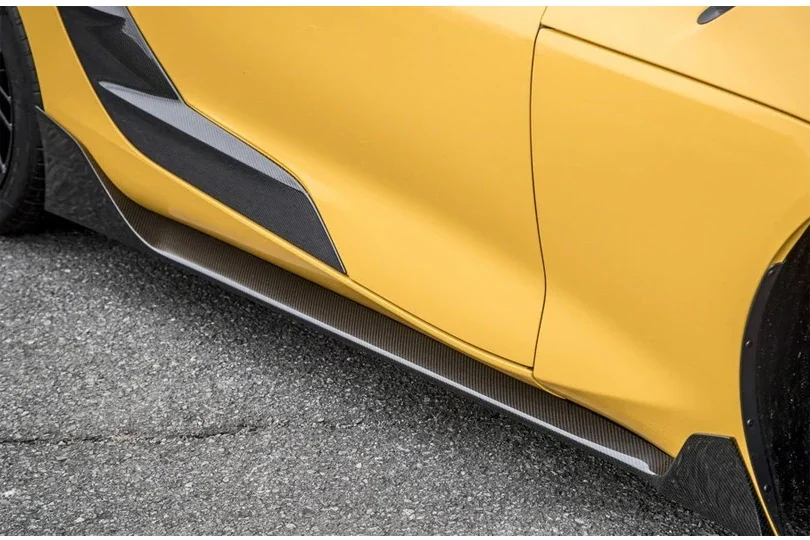 Faldones laterales fibra de carbono Toyota Supra A90 MK5 2019+ - imagen 4