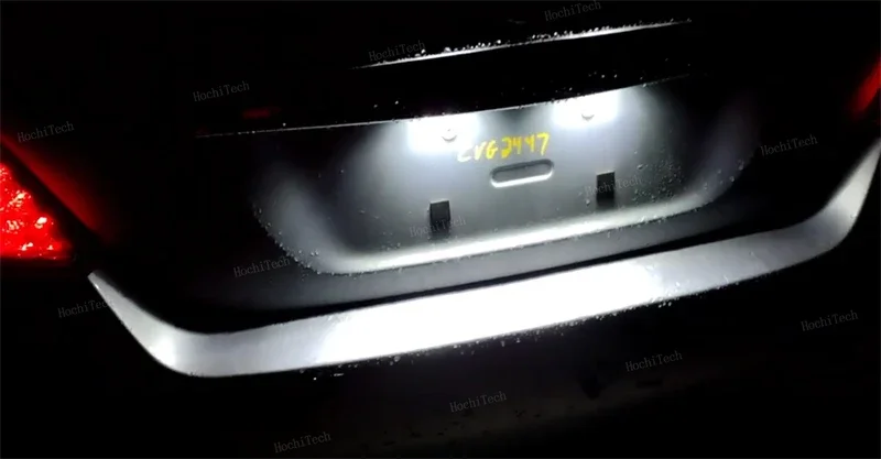 Detalle de los LED SMD y la carcasa protectora
