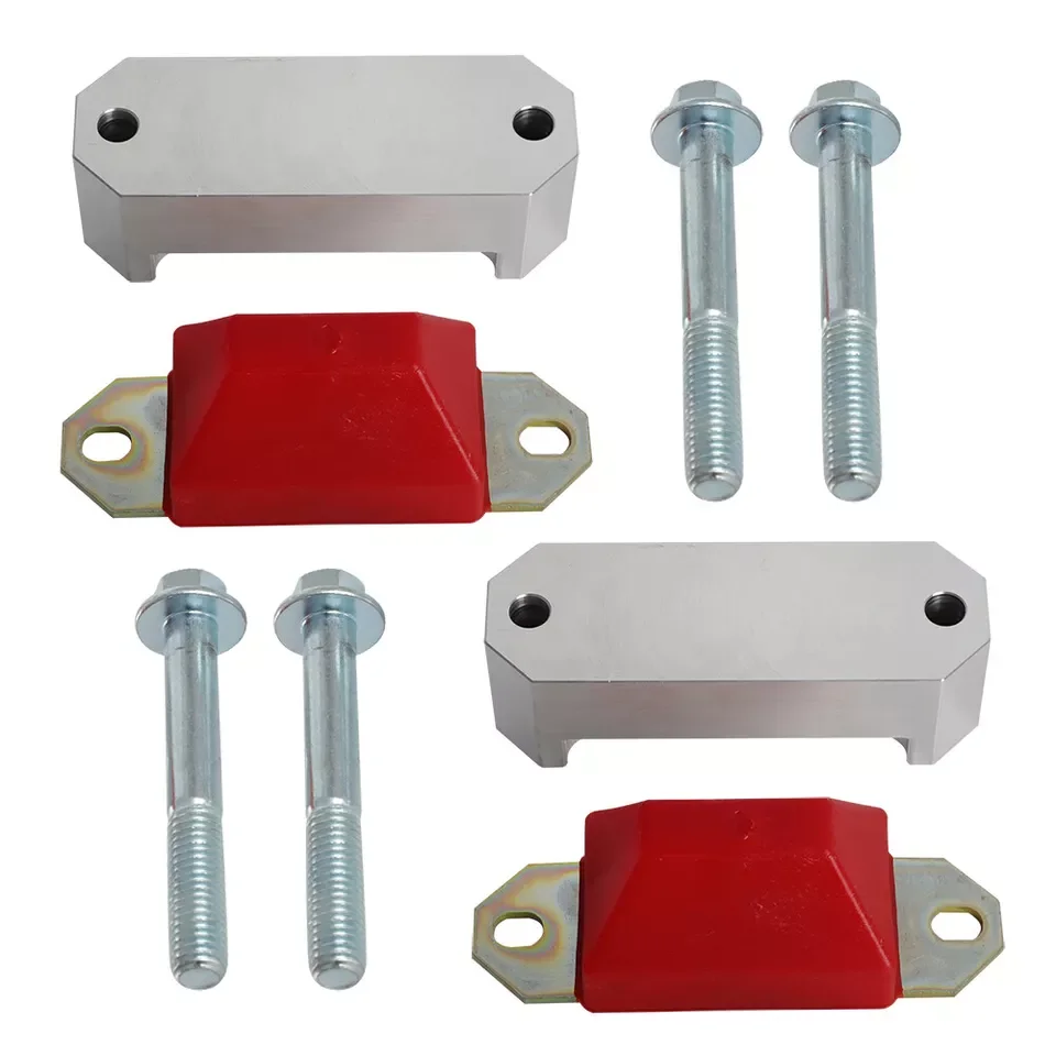 Vista del kit completo para la suspensión trasera