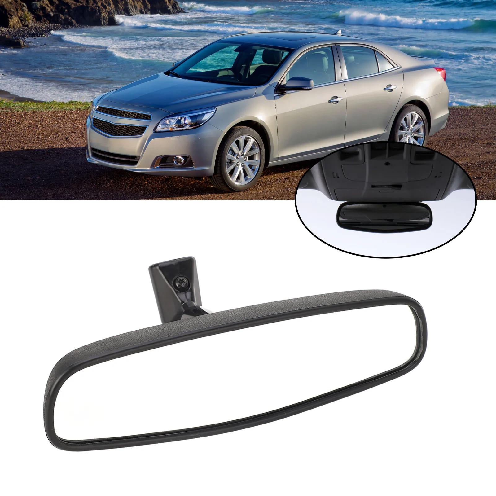 Espejo retrovisor interior para Chevrolet Blazer, Bolt, Cruze - imagen 3