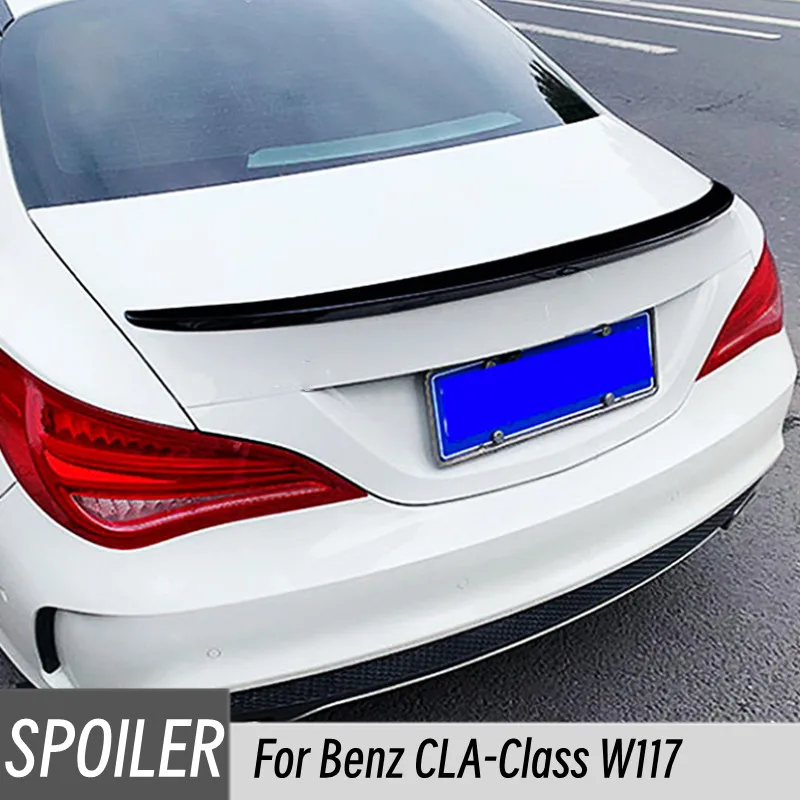Alerón trasero negro efecto carbono Mercedes CLA W117 2013-2016