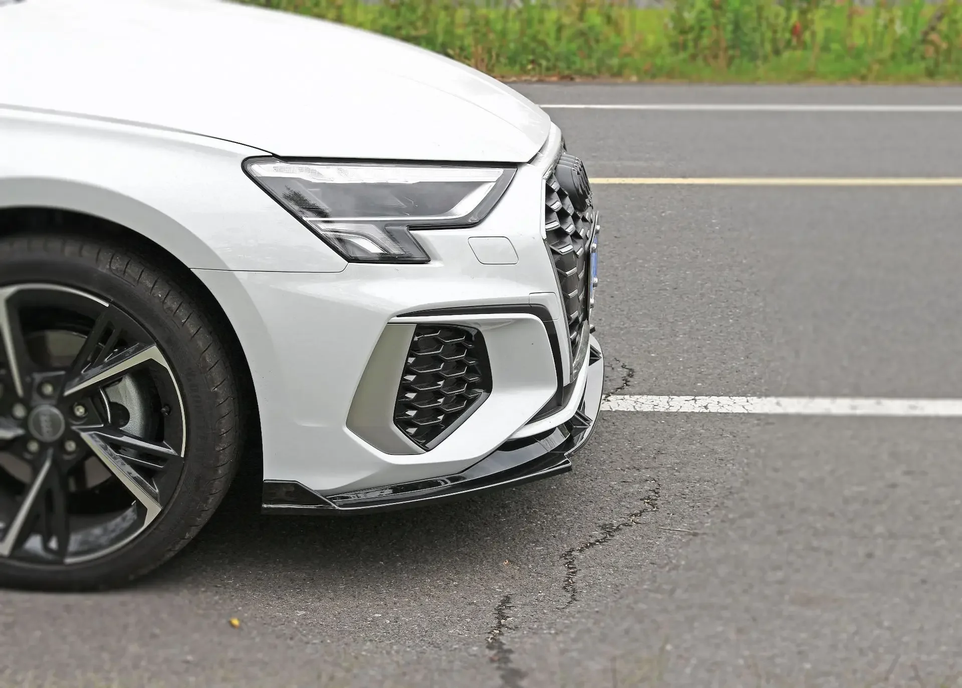 Detalle visual de los componentes de personalización para Audi A3