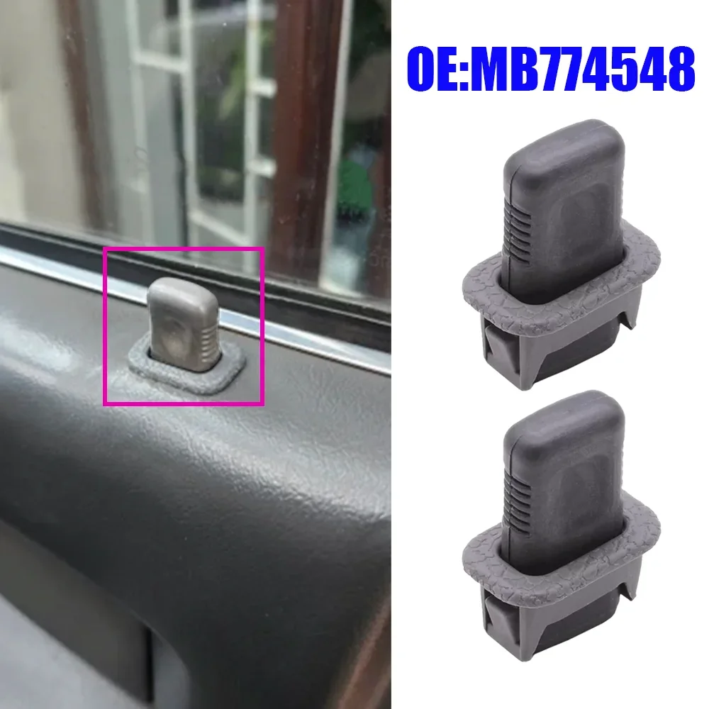 Tapa pasador cerradura puerta gris para Mitsubishi Colt Lancer - imagen 2