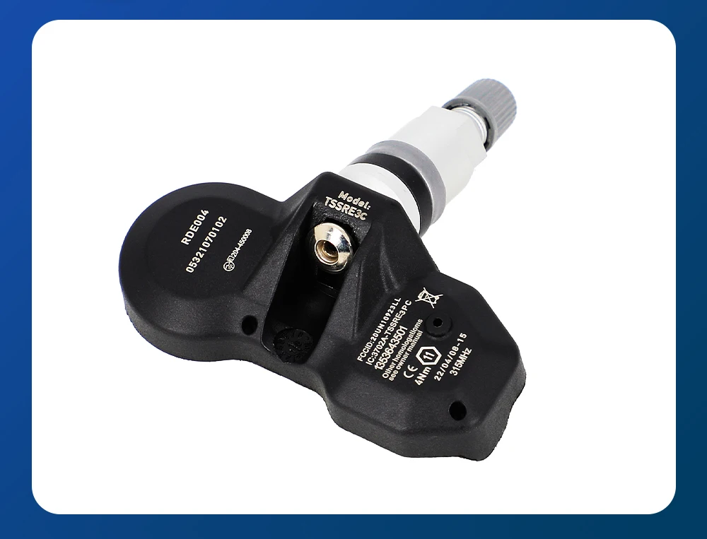 Sensor TPMS en montaje