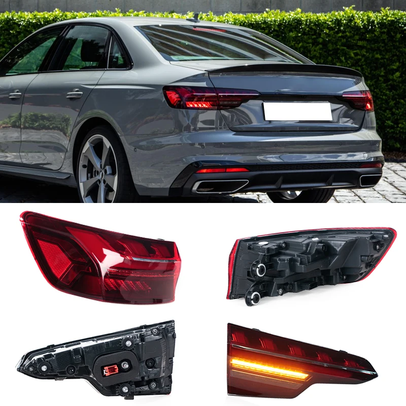 Pilotos traseros LED dinámicos Audi A4 B9 Sedán 2020-2023