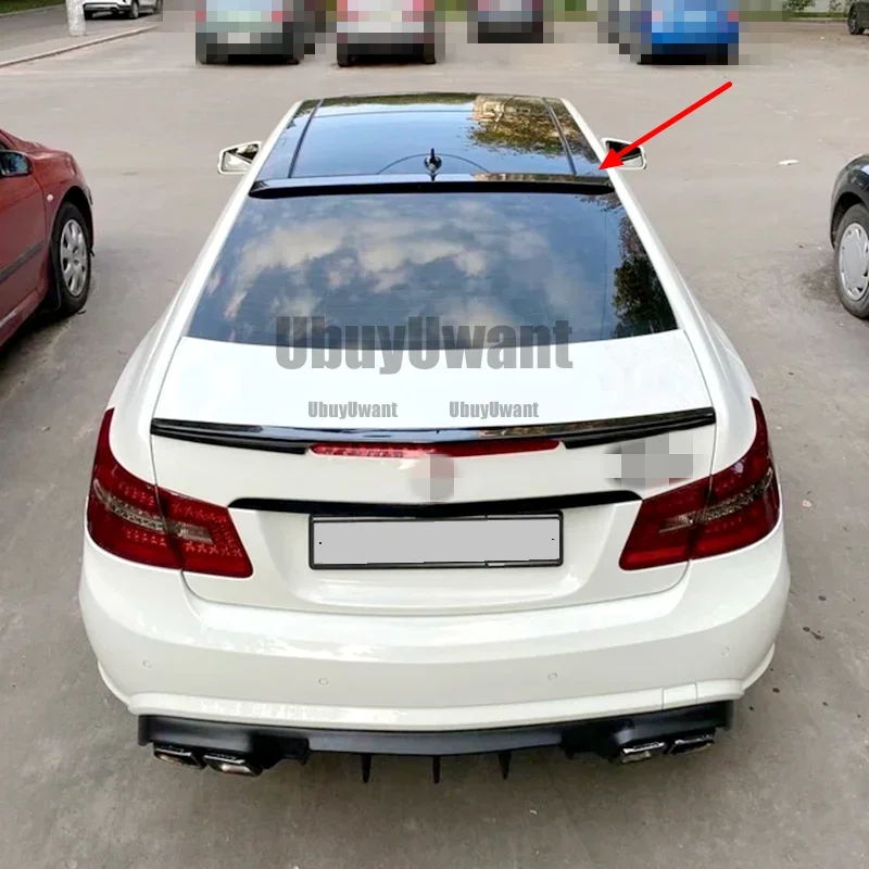 Alerón fibra carbono techo Mercedes Clase E Coupé W207 C207 E350 - imagen 4