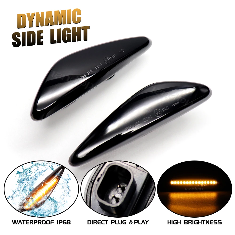 Luces de posición laterales LED secuenciales Mazda MX-5 y RX-8