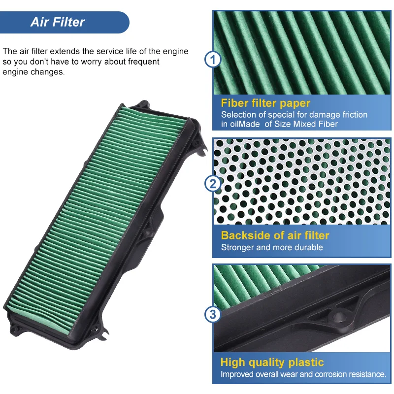 Kit filtro aire Honda CB1000RA 17210-MKJ-D00 (2018-2023) - imagen 5