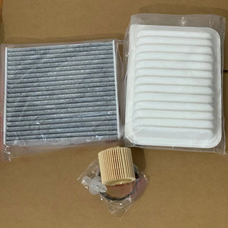 Kit filtros aceite aire y habitáculo Toyota Auris 1.8 2012-2018 - imagen 2