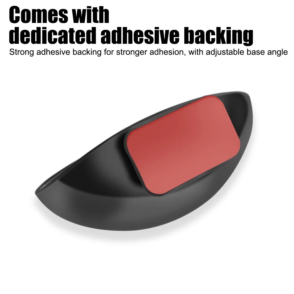 Espejo retrovisor gran angular punto ciego ajustable 360° universal - imagen 4