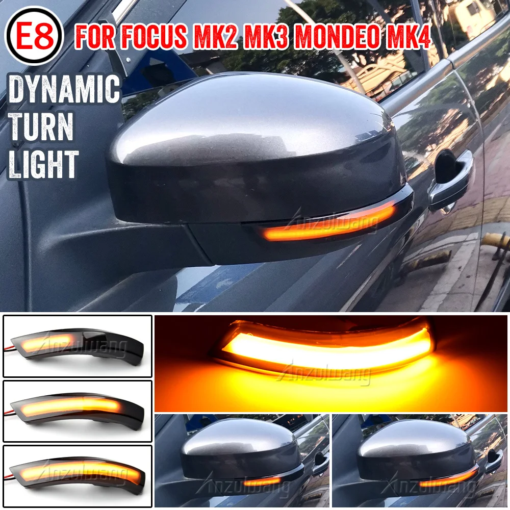 Intermitente LED secuencial ámbar Ford Focus MK3 Mondeo MK4