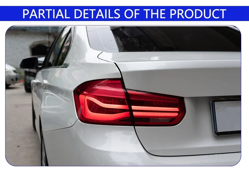Detalle de instalación luz trasera BMW