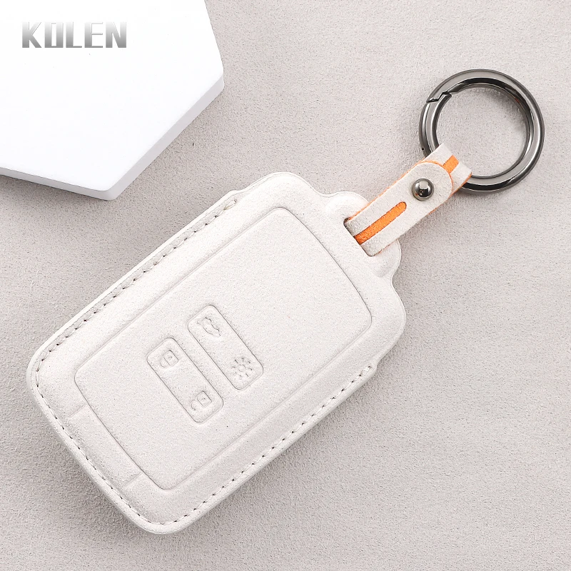 Funda cuero llave Renault – Koleos, Kadjar, Megane, Scenic - imagen 2