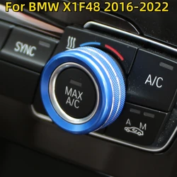 Aros embellecedores de aluminio para climatizador y audio BMW X1 F48