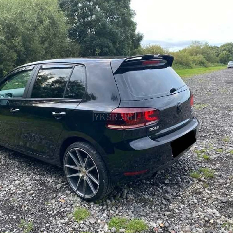 Alerón trasero techo tuning VW Golf 6 MK6 TDI 2010-2013 - imagen 5