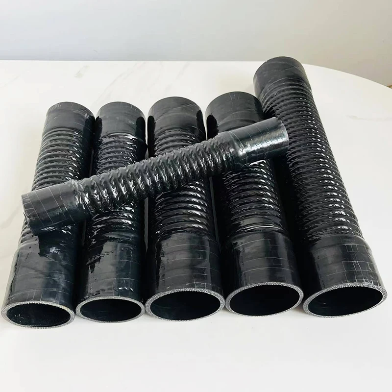 Manguera Intercooler de Silicona Negra Flexible – Tubo Admisión Air Intake - imagen 2
