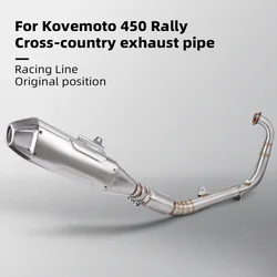 Escape completo con silenciador para Kovemoto 450