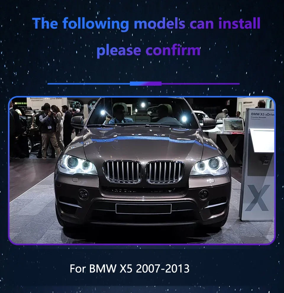 Efecto de arranque LED BMW X5