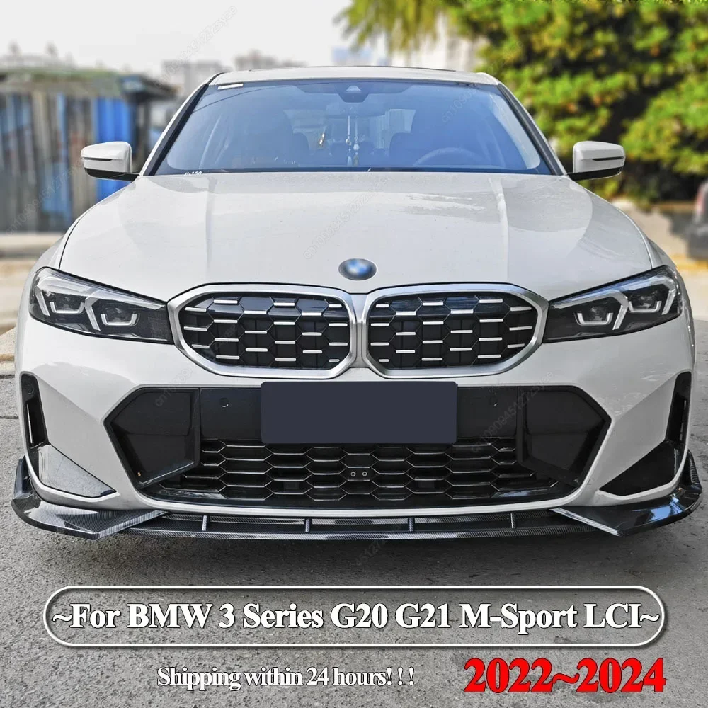 Splitter delantero estilo FD para BMW G20 G21 M-Sport 2022-2024
