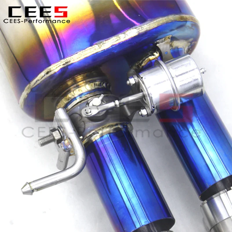 Válvula wastegate CEES Racing con control y tubos – Audi S4/S5 B8 3.0 TFSI - imagen 2