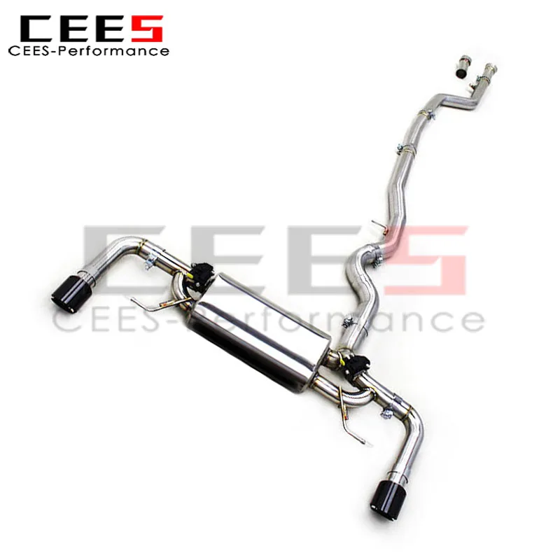 Escape Catback CEES Valvetronic para BMW 325i/330i G20 B48 - imagen 2