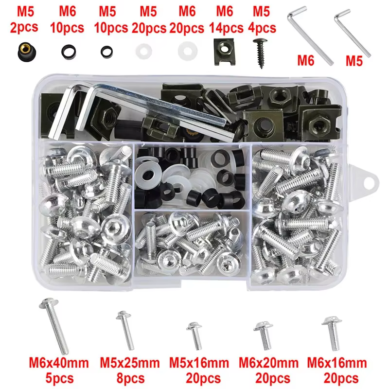 Tornillos universales para carenado de moto – Honda, Yamaha y más - imagen 2
